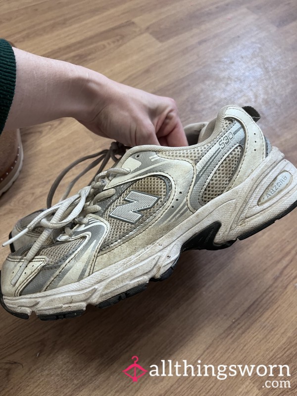 Dirty Old New Balance Trainers