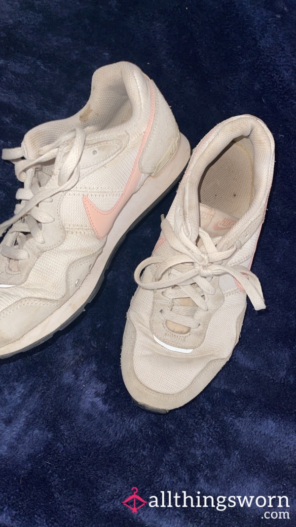 Dirty Old Nikes Hiking Shoes