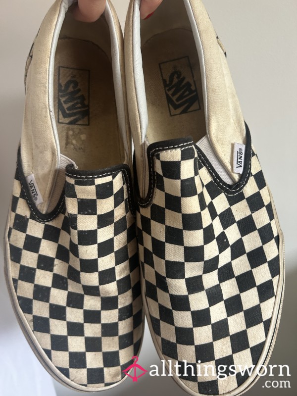 Dirty Old Slip On Vans