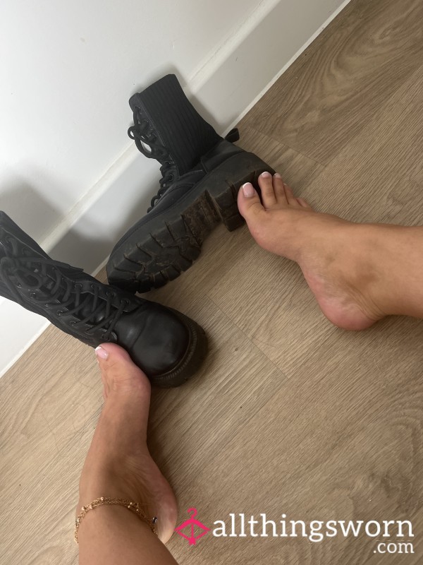 Dirty Old Stomping Boots