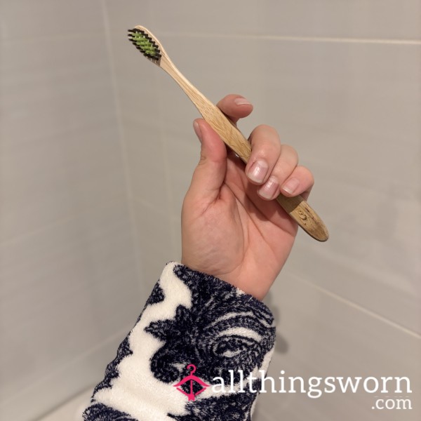 Dirty Gross Used Toothbrush