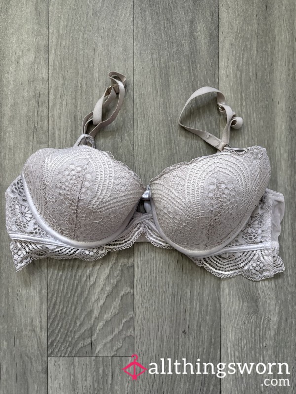 Dirty Old White Bra