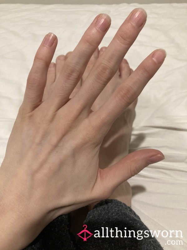 Dirty P**ling Feet Before And After A Shower