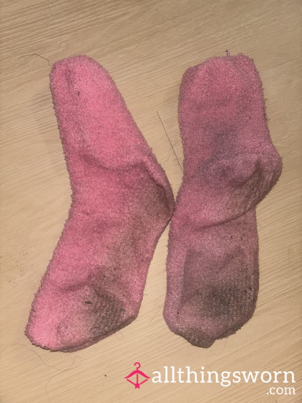 Dirty Pink Socks