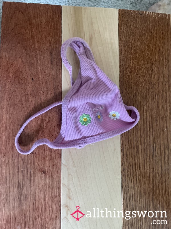 Dirty Pink Thong