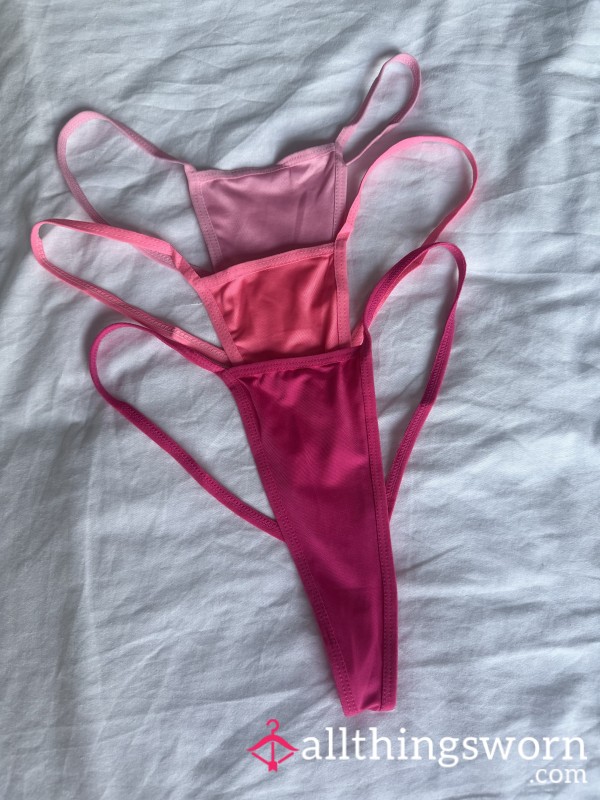 Dirty Pink Thongs