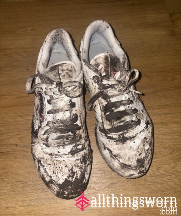 Dirty Reebok Trainers