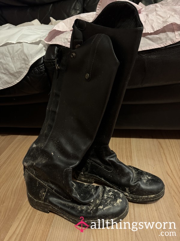 Dirty Riding Boots
