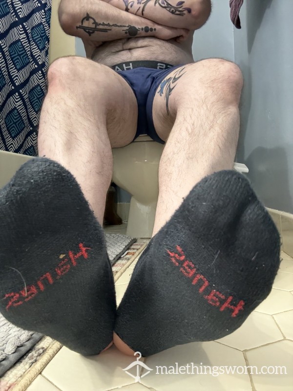 Dirty Ripped Socks!