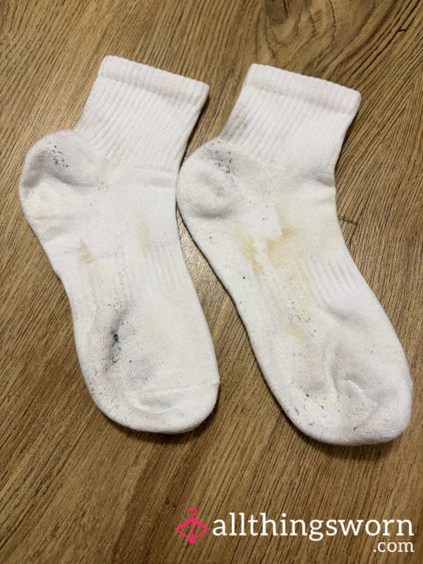 Dirty Running Socks