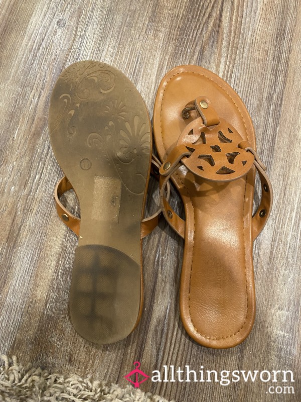 Dirty Sandals W/ Pretty Toes