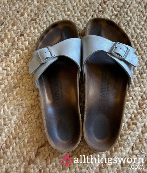 Dirty Sandals Well Worn