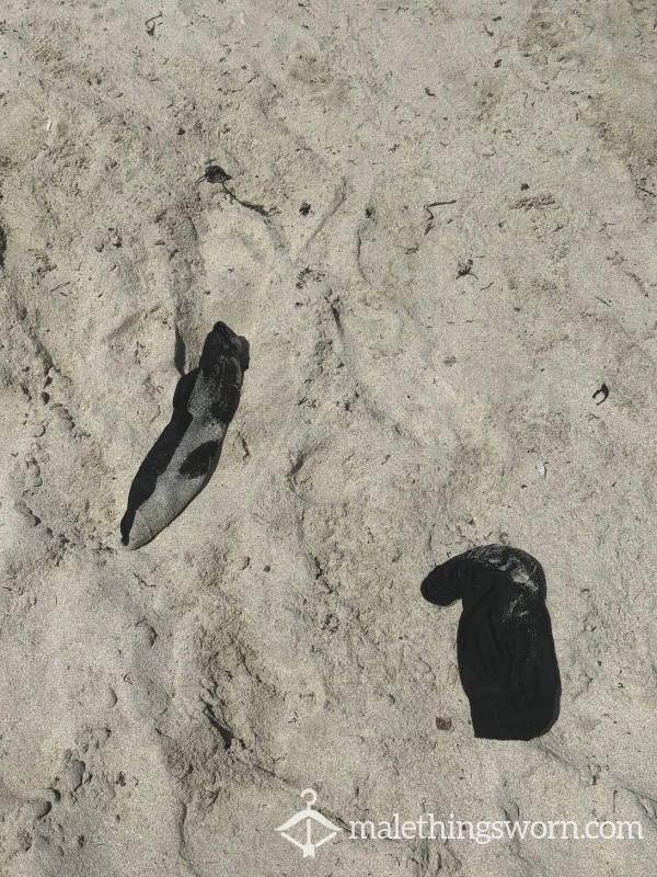 Dirty Sandy Beach Socks