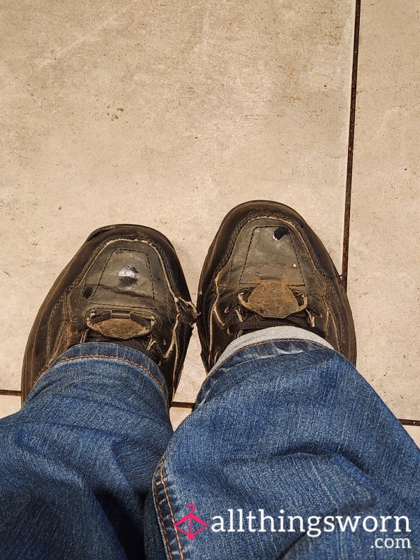 Dirty Shoes At Work