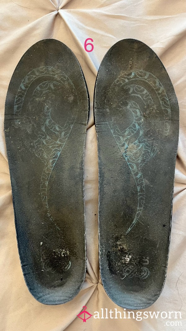 Dirty Size 8 Insoles