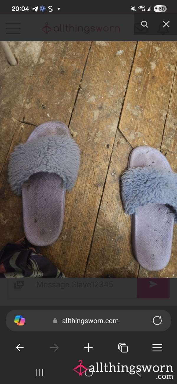 Dirty Slipper Flip Flops
