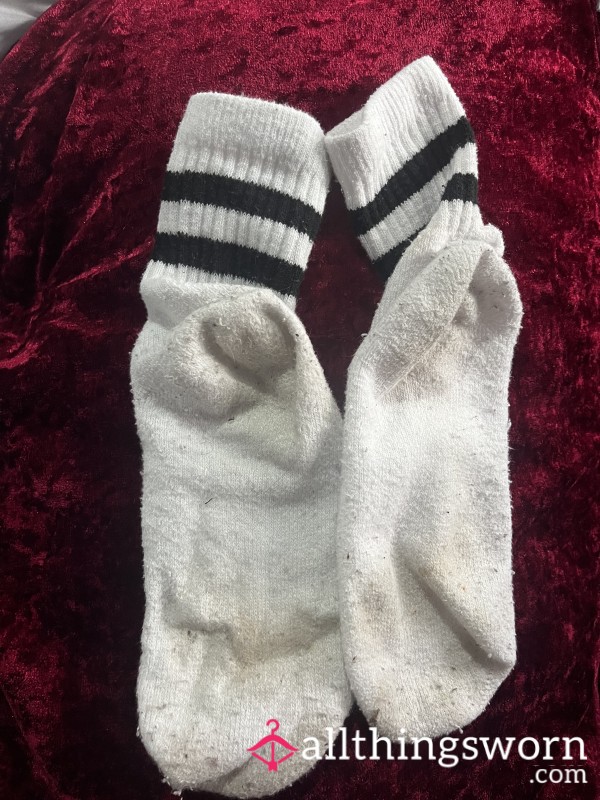 Dirty Sl*t Worn Socks