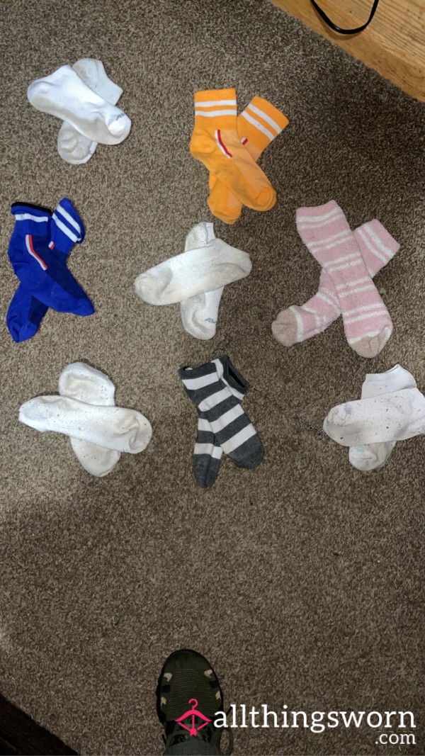 Very Well Worn, Dirty Socks! $15