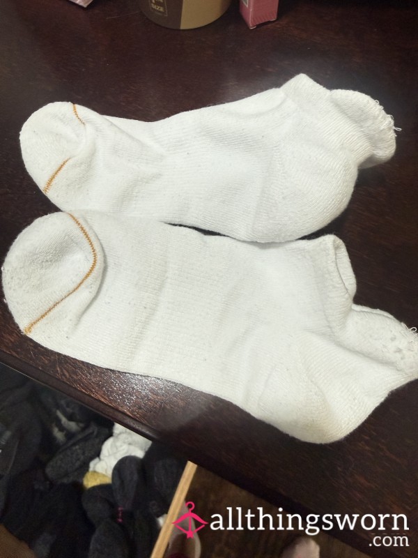 Dirty, Smelly SOCKS Worn 50 HRS At Work (I’m A Nurse) And Gym!!