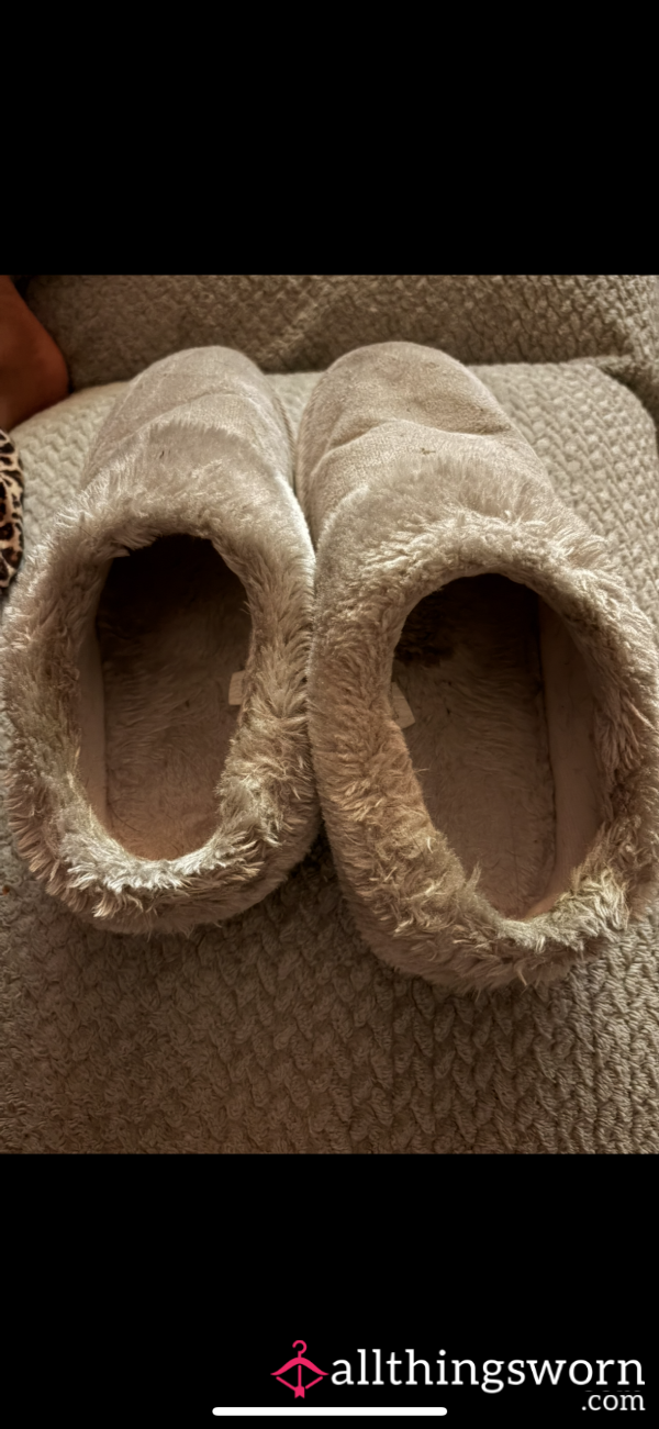 Dirty Smelly Well Used Slippers