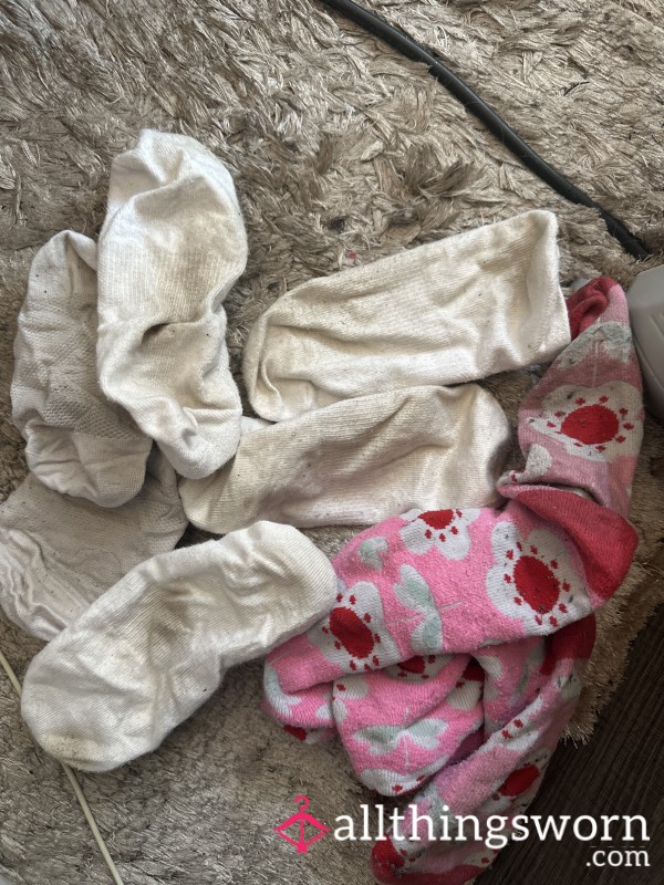 Dirty Sockies 🧦😷 (£50 For 4 Pairs)