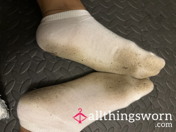 Dirty Socks After Walking Outside