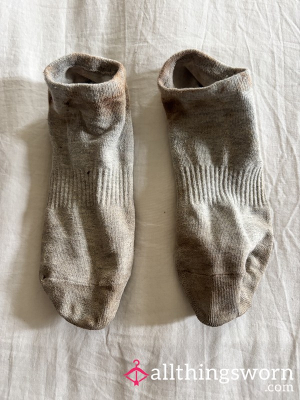 Dirty Socks From Our Walk In The Woods😉
