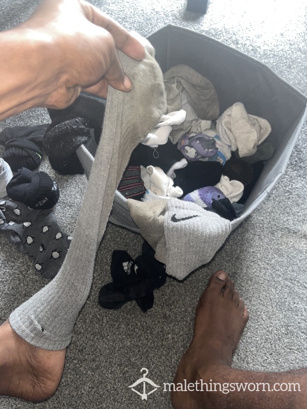 Dirty Sock Basket, Random Pair (24hr Wear)