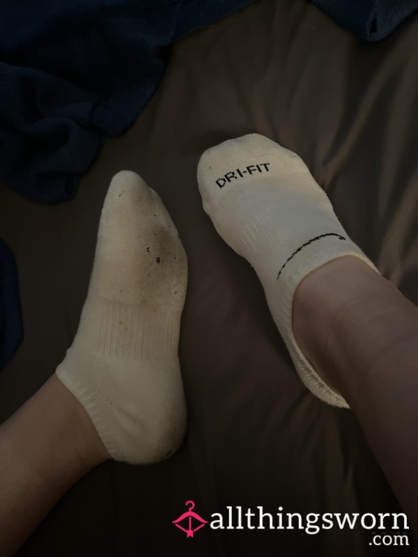 Dirty Socks Worn 3 Days In A Row With My Work Shoes!