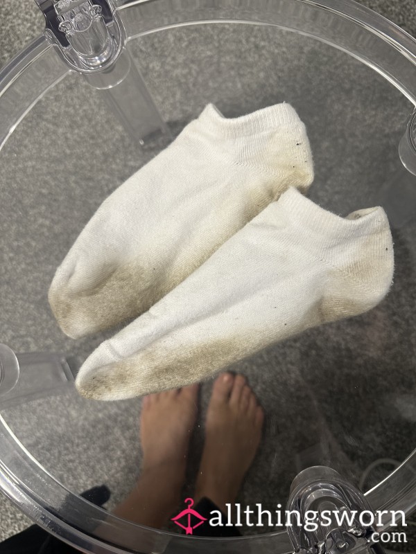 Dirty Socks…mainly Worn In The Gym! Size 6
