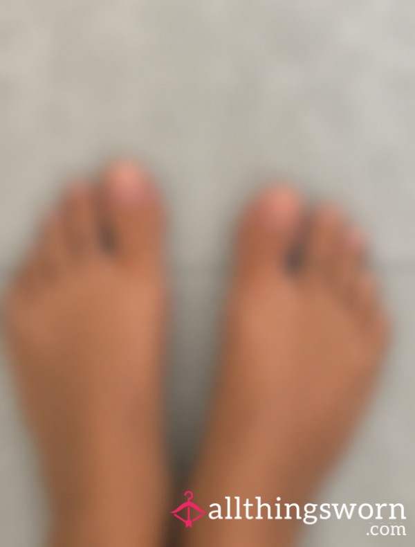 Dirty, Sore And Not Pedicured Feet