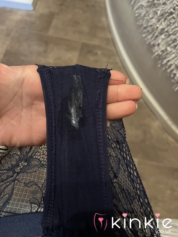Dirty Stained Brazilian Knickers