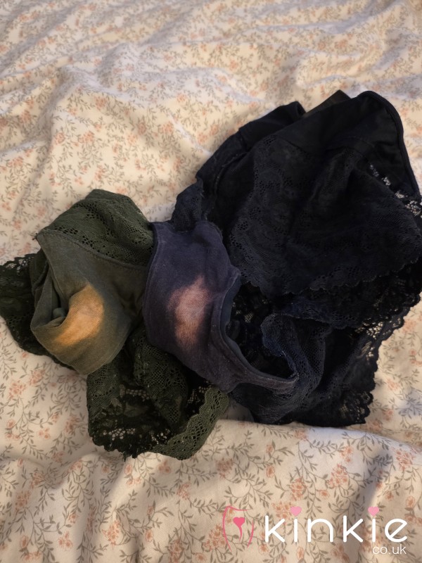 Dirty Stained Gusset French Knickers