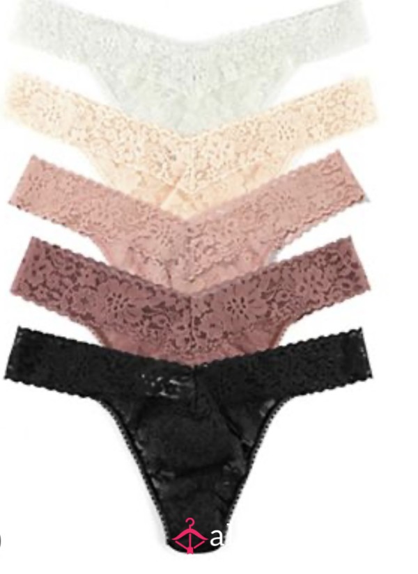 Dirty Stained Thong With C*m