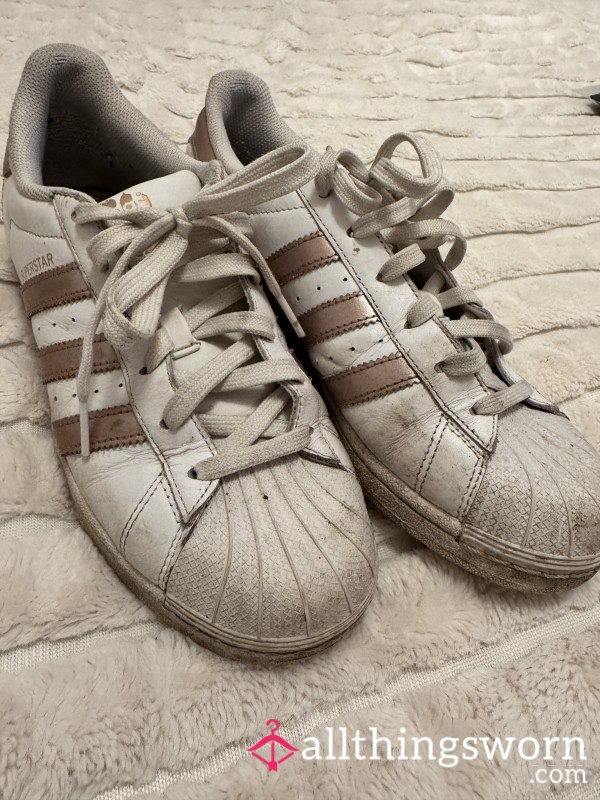 Dirty Stinky Adidas Trainers