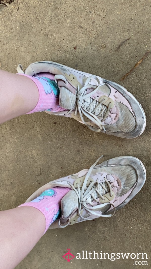 Sweaty Stinky Pink Nikes