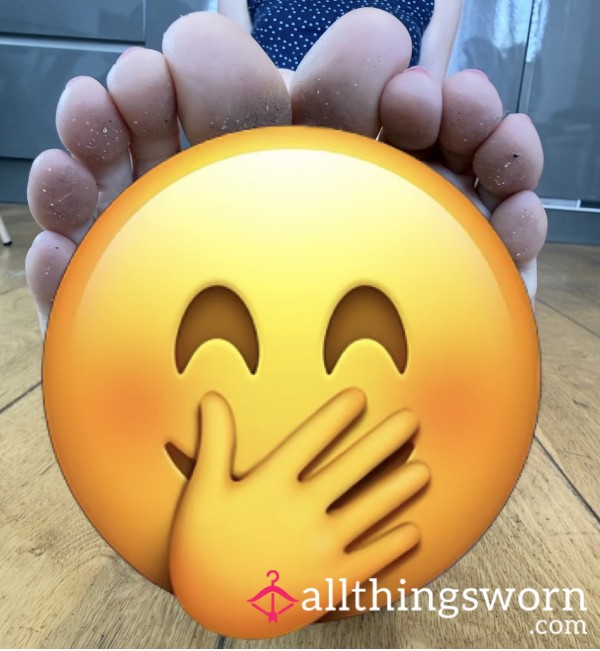 Dirty, Stinky, Post Beach Feet