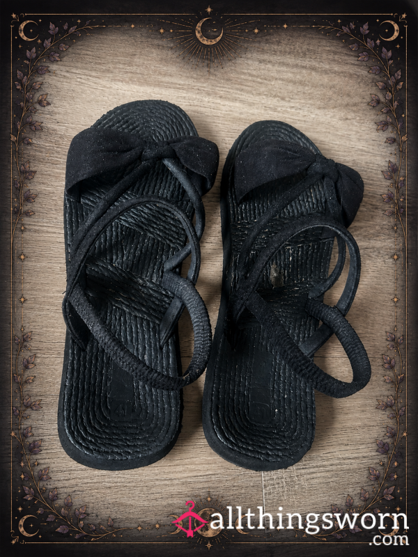 🖤 Dirty, Stinky, Ready To Go, Sandals 🖤