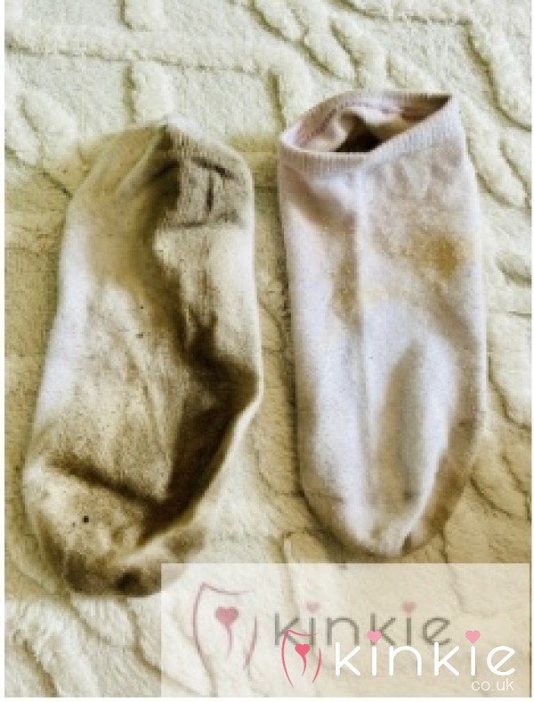 💦 DIRTY STINKY SOCKS 💦 Worn. Used. Absolutely FILTHY.