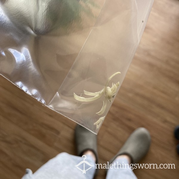 Dirty Stinky Toe Nail Clippings From Size 14 Alpha Feet