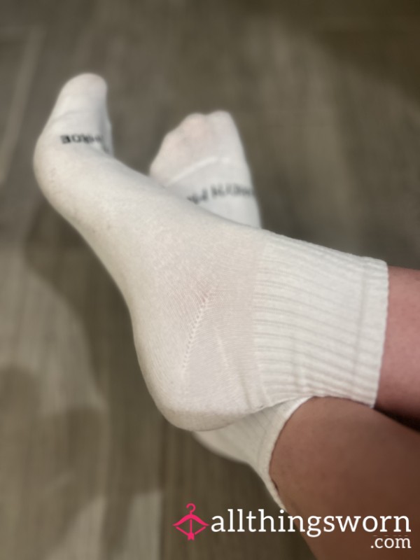 Dirty Stinky White Socks