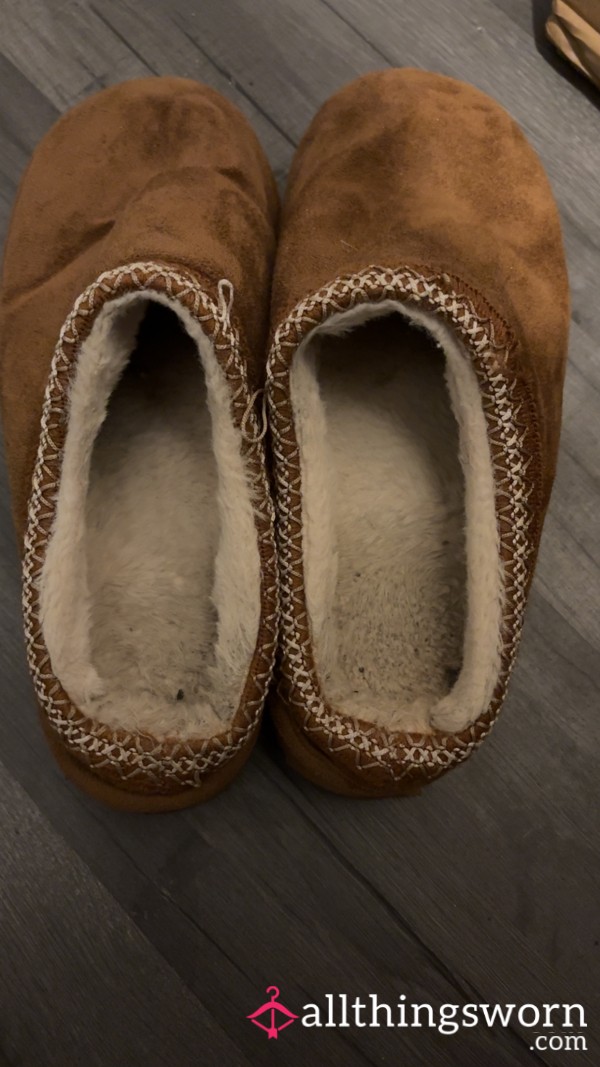 Dirty Stinky Worn Slippers