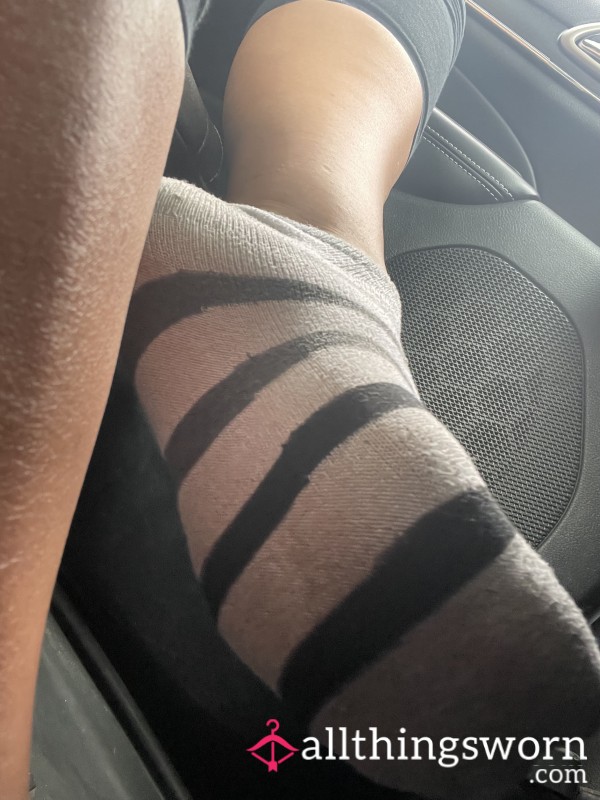 Dirty Striped Socks