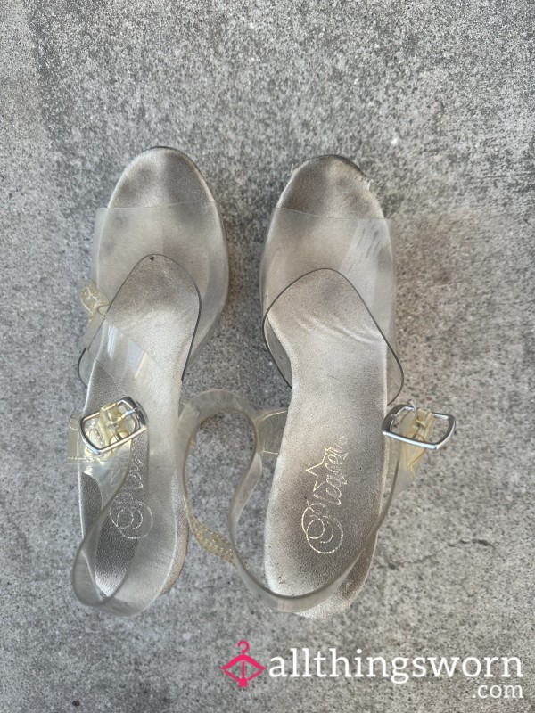 Dirty Stripper Heels