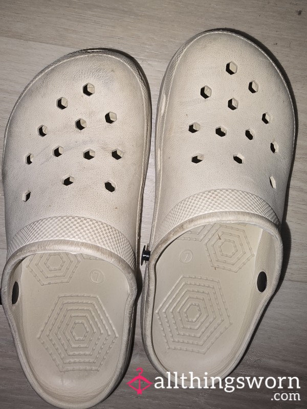 Dirty Sweaty Crocs
