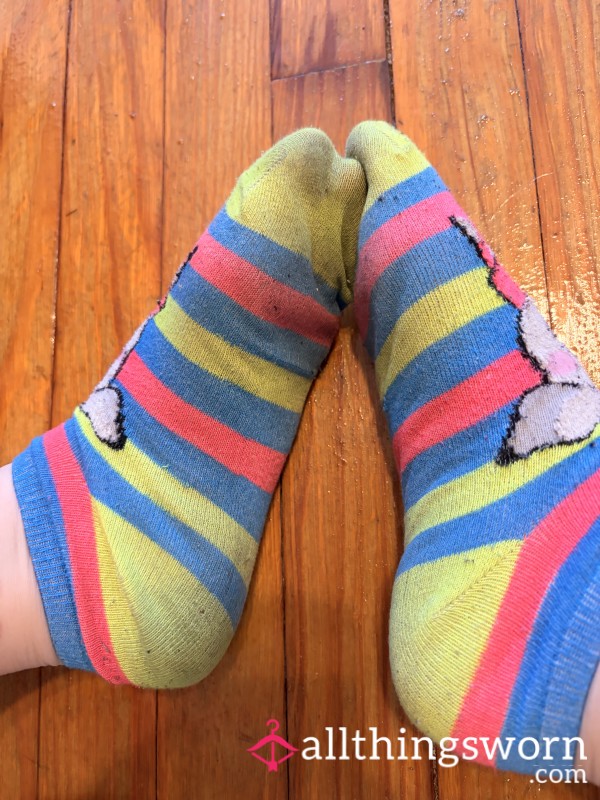 Dirty, Sweaty Sick Day Socks.