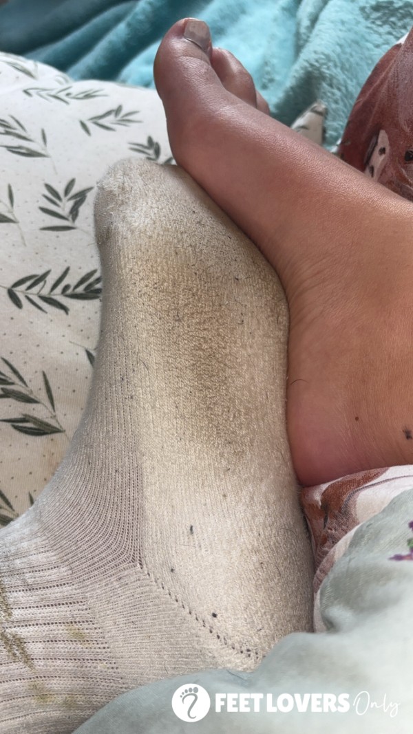 Dirty Sweaty Socks Worn All Day Whilst I've Been Working So Hard 😔😍