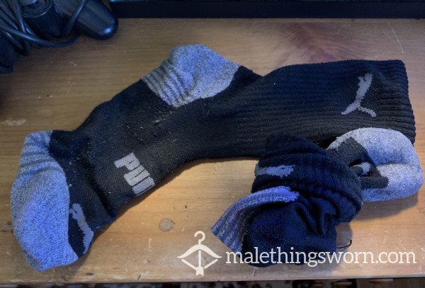 Dirty Sweaty Used Up Teen Socks