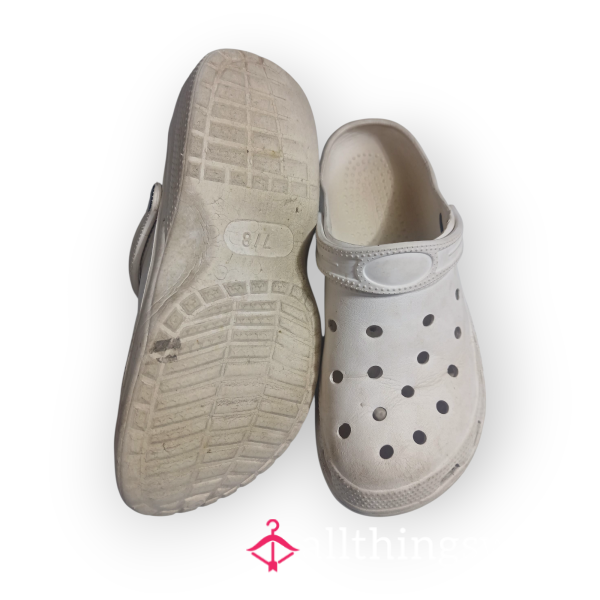 Dirty & Sweaty Well Worn Off Brand Crocs