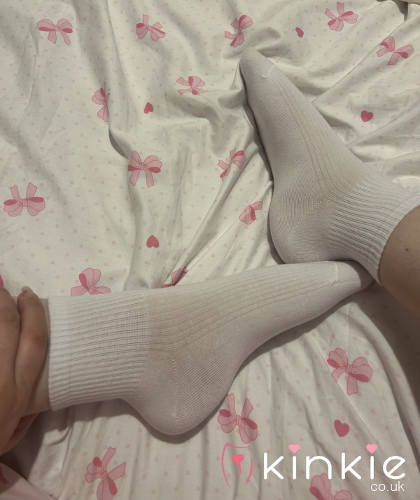 Dirty Sweaty White Socks